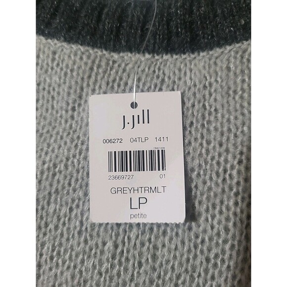 J.Jill Womens  Petite L New Pullover Knit Tunic Sweater Wool Mohair Blend- Aztec - Picture 4 of 9